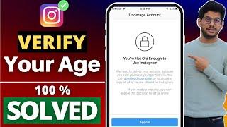 You are Not Old Enough To Use Instagram Problem Solved | Verify Your Age On Instagram