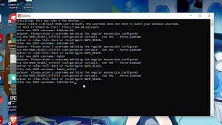 Ubuntu Failed to create user due to regular expression configured error