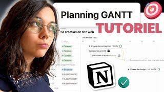 Faire un planning GANTT dans Notion [TUTORIEL ]