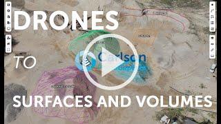 Drones to Surfaces and Volumes with Carlson | PhotoCapture for Mining