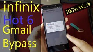 infinix Hot 6 X606D Frp Bypass Google Account. طريقة تجاوز حساب جوجل اكونت انفينيكس هوت 6