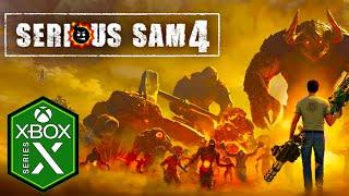 Serious Sam 4 Xbox Series X Gameplay Review [Optimized] [Xbox Game Pass]