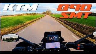 KTM 890 SMT 2023 | Tech Pack | Running in the new bike | Me & my old man | 2.7K 60FPS