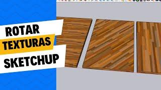 Como cambiar la dirección de las texturas en SKETCHUP