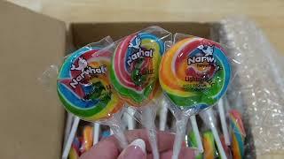 REVIEW Narwhal Novelties - Rainbow Swirl Lollipop