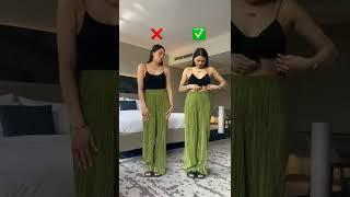 Easy Body Hack To Convert Swimsuit Camisole To A Beautiful Top! Tops Hacks #shorts #fashion #top