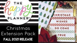 Christmas Extension Pack Flip-Thru | 2021 | The Happy Planner