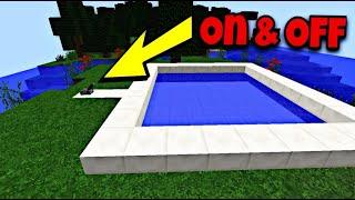 КАК СДЕЛАТЬ МЕХАНИЧЕСКИЙ БАССЕЙН В МАЙНКРАФТЕ//How To Make An Automatic Pool In Minecraft!!!