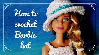 How to crochet Barbie hat