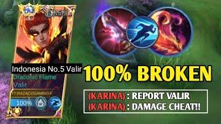 VALIR INTENSE MATCH VS PRO USER KARINA I VALIR BEST BUILD & EMBLEM 2023