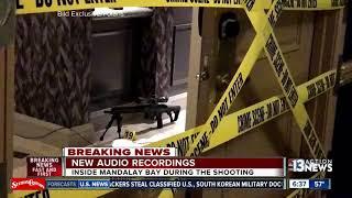 New audio recording from inside Mandalay Bay during mass shooting