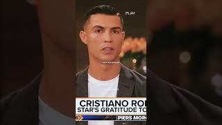 Ronaldo’s Message To Liverpool Fans & The English Community️ #ronaldo #piersmorgan #interview