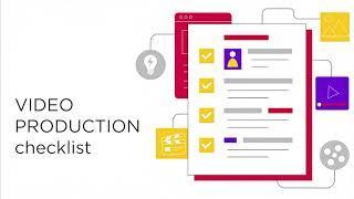 VIDEO PRODUCTION checklist