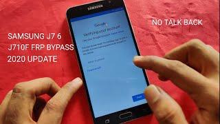 Samsung J7 6 (J710F) FRP Bypass Latest Update 2020 Talk Back Not Worked Solution