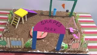 Shapes Park || 2D & 3D Shapes || Kids school project