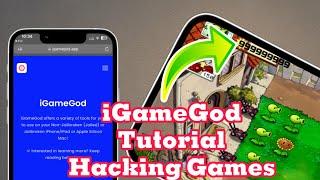 Igamegod Tutorial No Jailbraek iPhone iPad iOS 17 - iOS 14