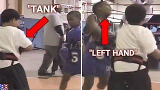 SAVAG£: 6 YEAR OLD GERVONTA "TANK" DAVIS BRUTAL LEFT HAND BORN AGAINST BIG 6 YEAR OLD !