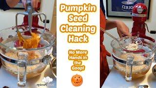 Clean Your Pumpkin Seeds With Your Stand Mixer