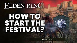 Elden Ring - How to Activate Redmane Castle's Portal & Start Radahn Festival