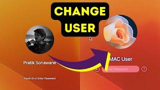 How to Login as Other User in Macbook Air/ Pro or iMac