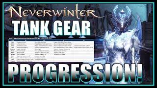 TANK GEAR PROGRESSION: From Nothing to the Best! - What to Get at Any Stage! - Neverwinter Mod 28