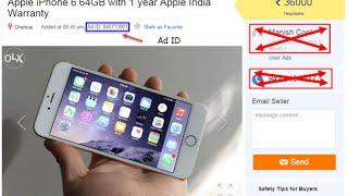 How to Remove AD/Mobile Number from OLX.COM