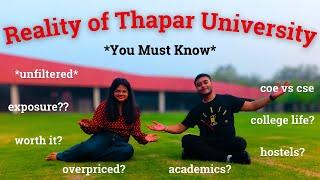 Is Thapar University Worth It? Second Year Students Honest Review | ft. @i-nicc8335