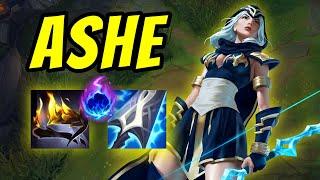 Ashe Mid Requires ZERO Skill! Just Spam W... (League of Legends)