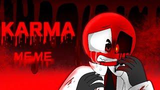 Karma animaton meme|| ft. Red rainbow friends||