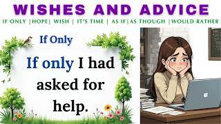 English Made Easy | 120 Wish and Hope Sentences 