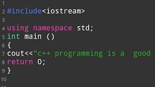 First c++ program | easy and simple coding for c++ programming| c++ syntax| simple program for c++