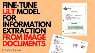 Fine-tune LiLT model for Information extraction from Image and PDF documents | UBIAI | Train LiLT |