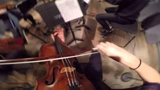 Step inside Aeolus Quartet violinist Rachel Shapiro's recording experience at NYU Steinhardt