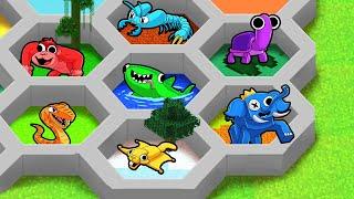 RAINBOW FRIENDS MEGA ZOO! (Animals, Fish, Bugs)