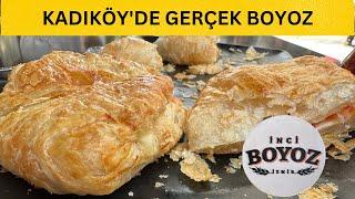 Boyoz Kadıköy'de İzmir'dekinin aynısı #boyoz için İnci Boyoz. Mekan tertemiz herşey İzmir'deki gibi