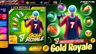 7th Anniversary Special Gold Royale|Pink Diamond Store Date | Free Fire New Event | Ff New Event