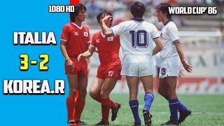 South Korea vs Italy 2 - 3 Full Highligh Exclusive World Cup 86 HD