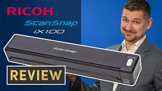  ScanSnap iX100 Review & Setup: The Ultimate Portable Scanner! 