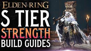 Elden Ring TOP 3 STRENGTH Meta Builds! S TIER Strength Build Guides!