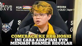 Comeback ke rrq || Begini cara adaptasi rrq vyn menjadi ROAMER reguler