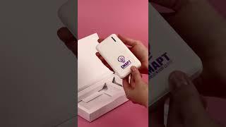 Зарядний пристрій в подарунковій коробці з дизайнерського картону #unboxing #merchbox #gift #merch