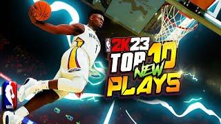 NBA 2K23 TOP 10 PLAYS #2 - MORE NEVER BEFORE SEEN Animations Highlights & Funny Moments