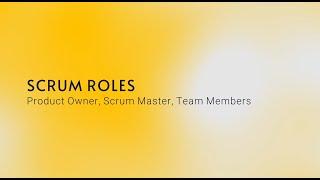 The 3 Roles in the Scrum Guide!