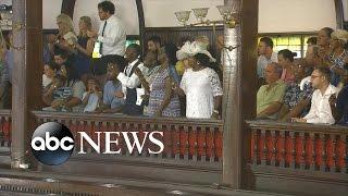 Emanuel AME Church in Charleston Holds 1st Service Since Shooting