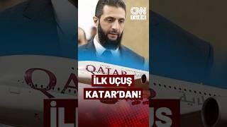 SON DAKİKA | Şam'a İlk Uluslararası Uçuş Katar'dan!