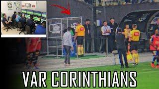 VAR CORINTHIANS • REAÇÃO DA FIEL TORCIDA