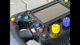 Mercedes AMG F1 Steering Wheel - iRacing Dashboard showcase