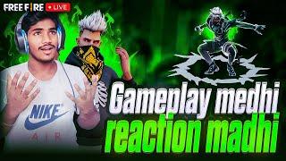 FACE CAM REACTIONS ON YOUR GAMEPLAYYYYYSKG ISLIVE FREEFIRE IN LIVE TELUGU#skg_telugu_ff