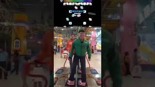 Delivery guys play Bad Apple!! Pump it Up