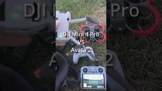 DJI Mini 4 Pro vs Avata 2: Sport Mode Test!#drone #shorts #viral